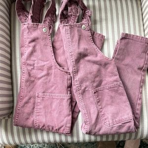 Zara 3-4 year overalls. EUC. Twin set